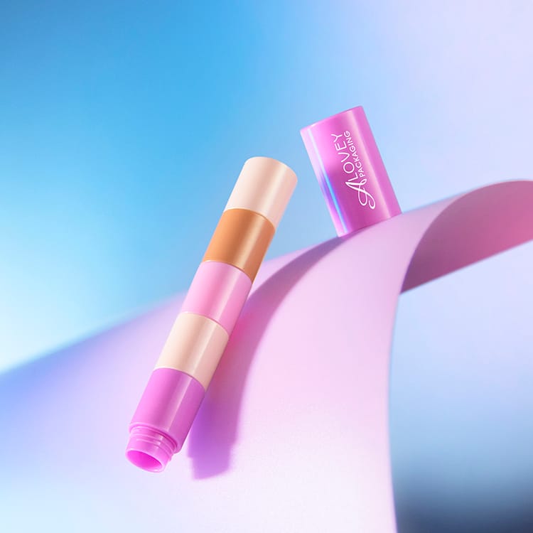 Colorful stackable lipstick container 5g