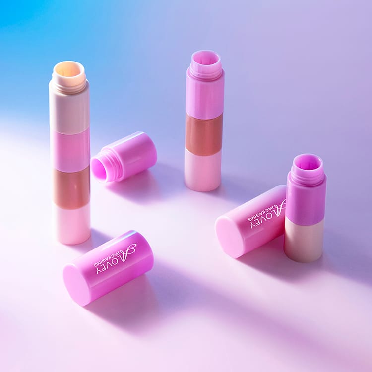 Colorful stackable lipstick container 5g