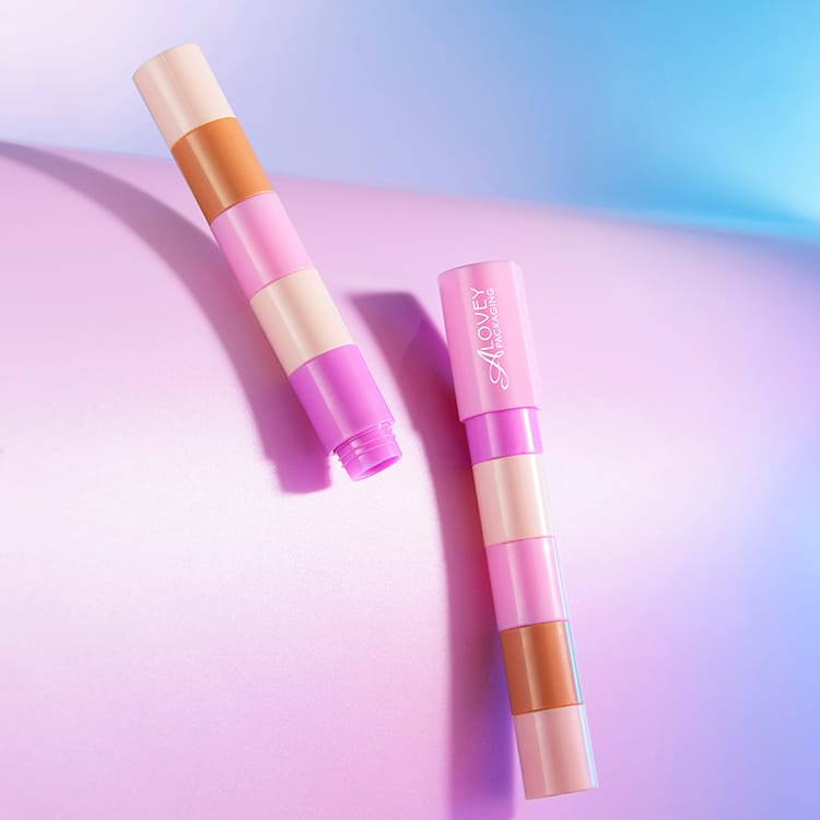 Colorful stackable lipstick container 5g