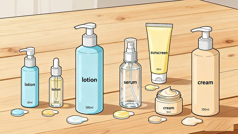 Lotion pump bottle
