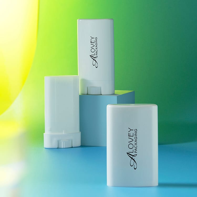 Empty deodorant stick container blush stick packaging screen stick packaging 12G