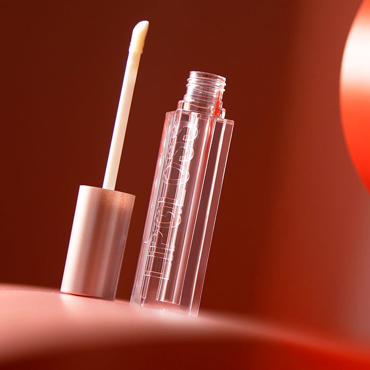 Round Cap Square lipgloss tubes in 3ml