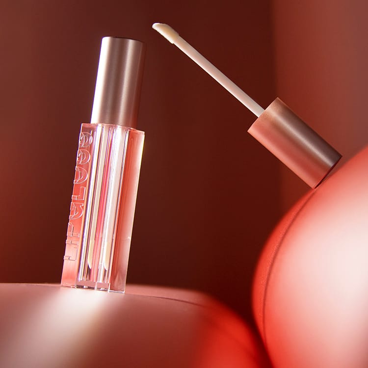 Round Cap Square lipgloss tubes in 3ml