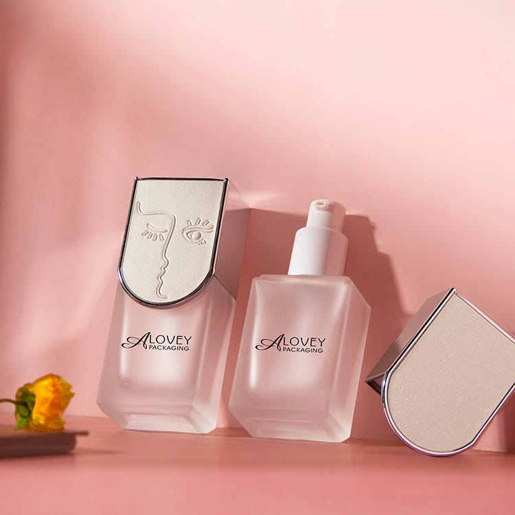 Skincare bottles