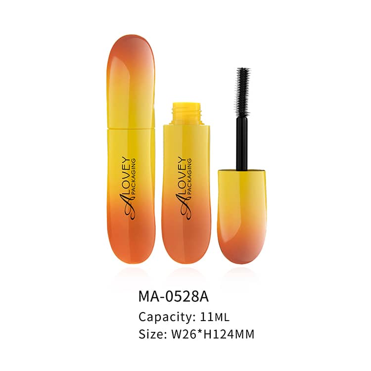 Unique mascara tube