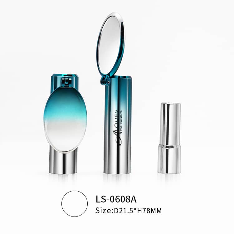lipstick tube with mirror