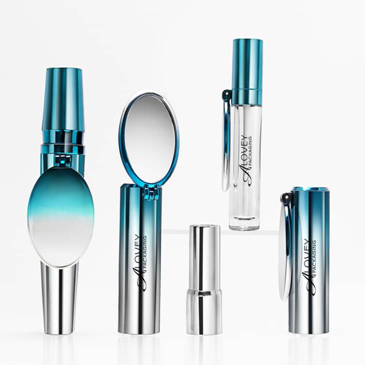 lipstick tube with mirror