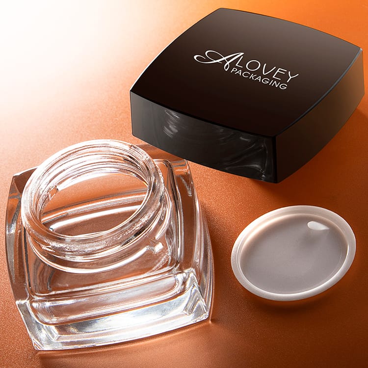 square glass jars