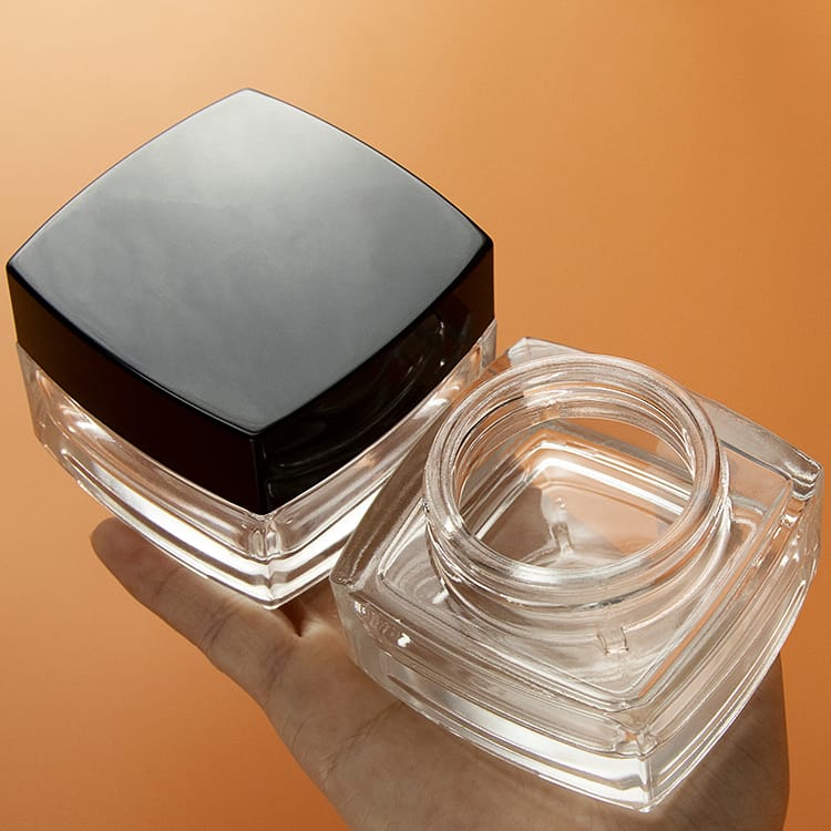 square glass jars