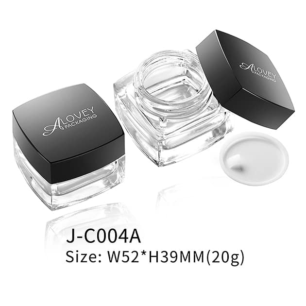 square glass jars