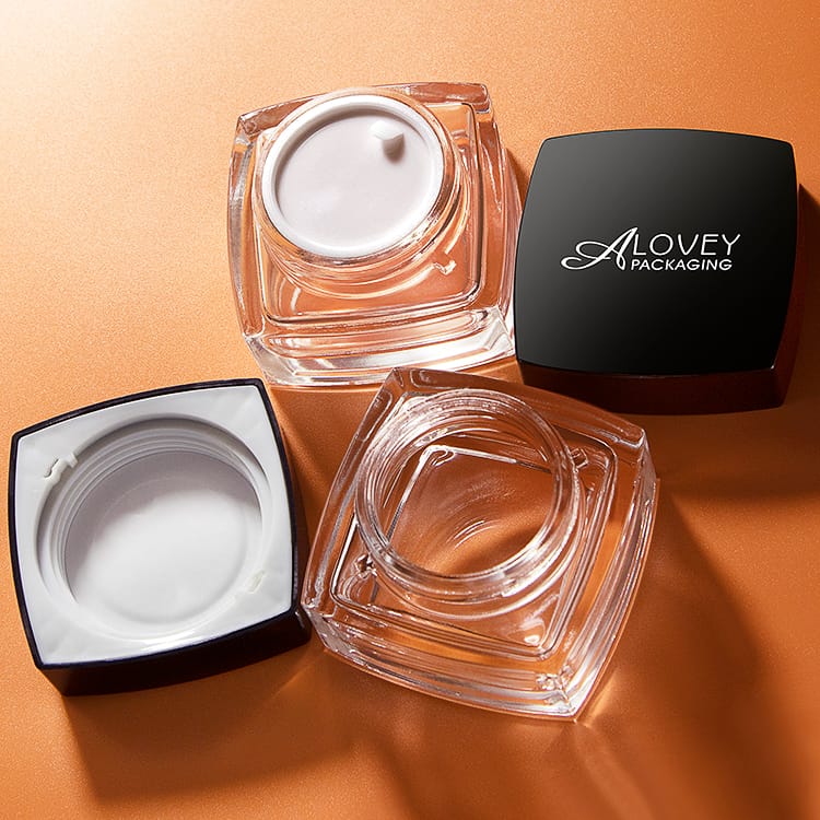 square glass jars