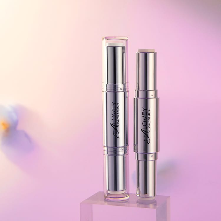 Double head lipstick tube