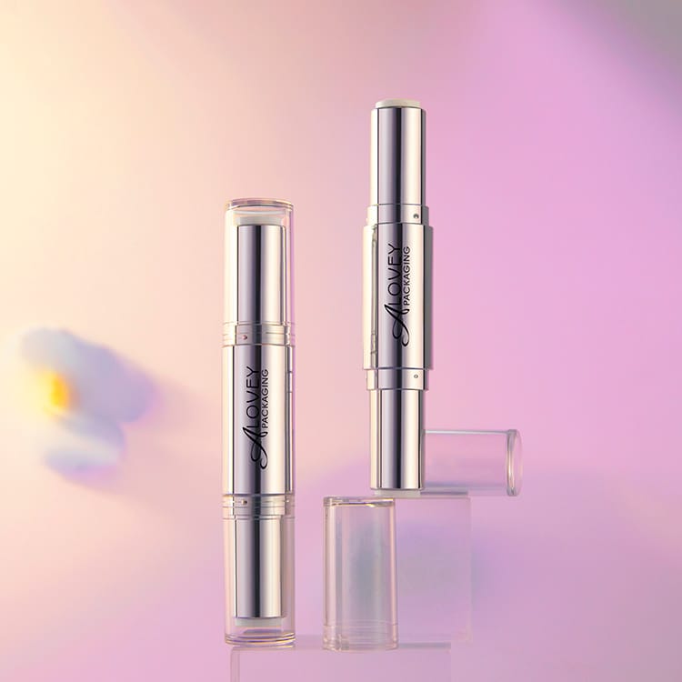Double head lipstick tube