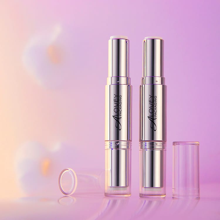 Double head lipstick tube