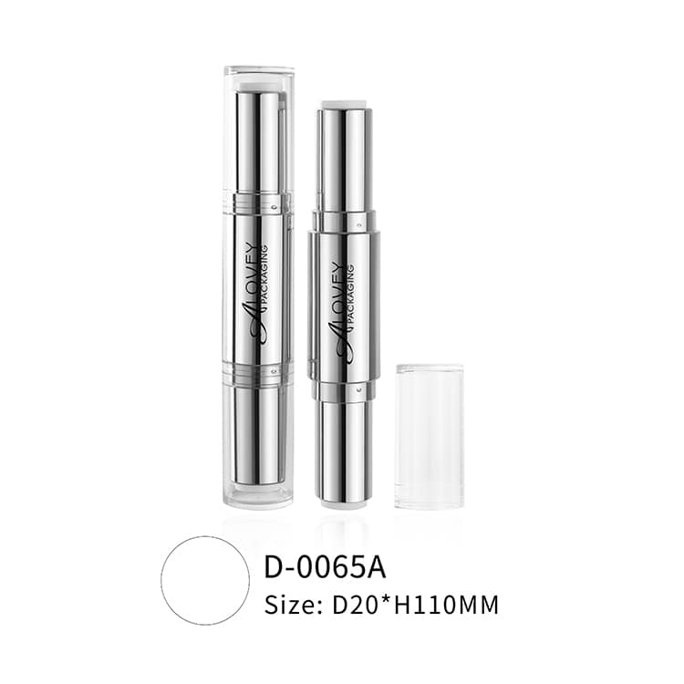Double head lipstick tube