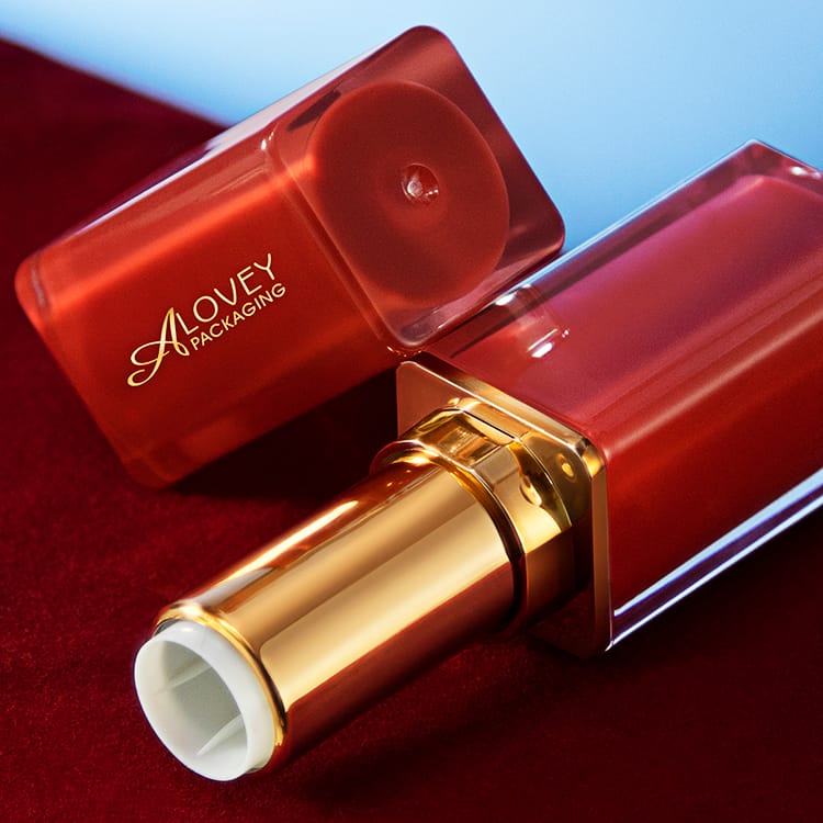Empty lipstick container