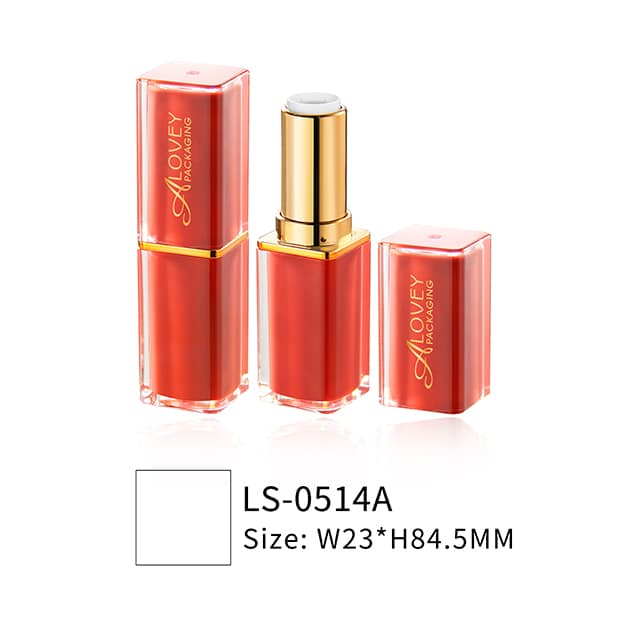 Empty lipstick container