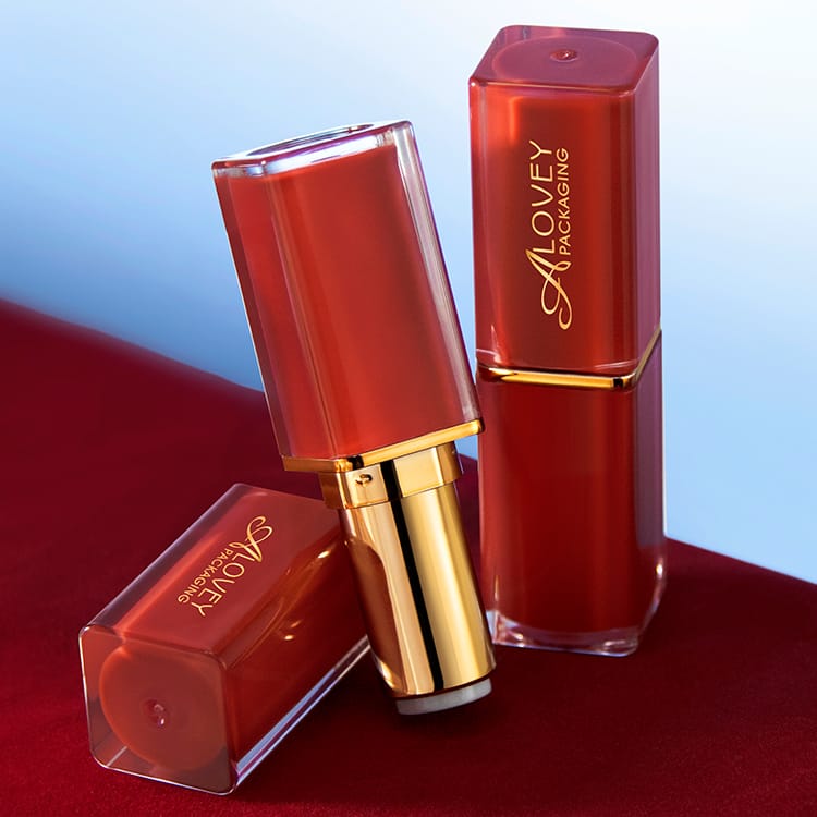 Empty lipstick container