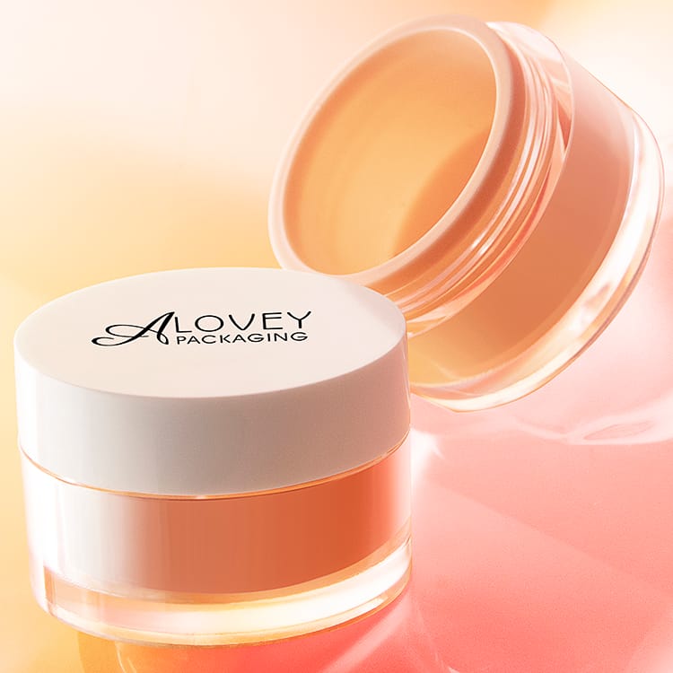 face cream jar with lids