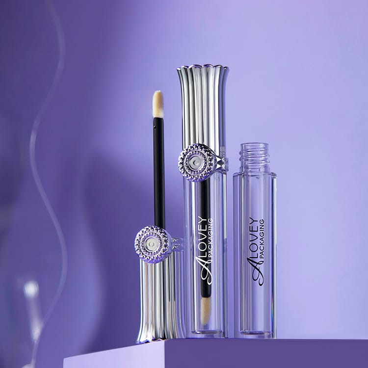 Unique lip gloss containers with flower shape