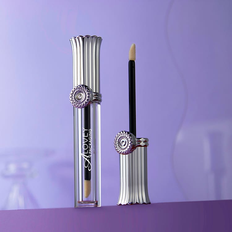 Unique lip gloss containers with flower shape