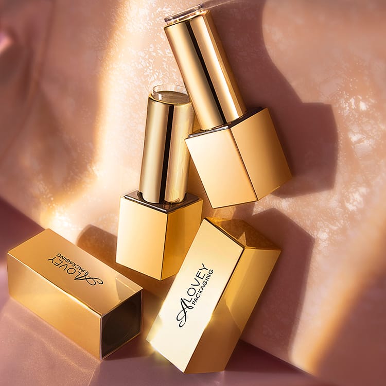 square magnetic lipstick tube