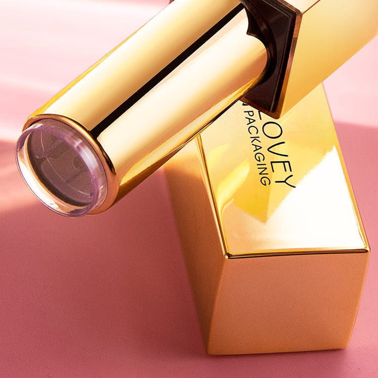  square magnetic lipstick tube