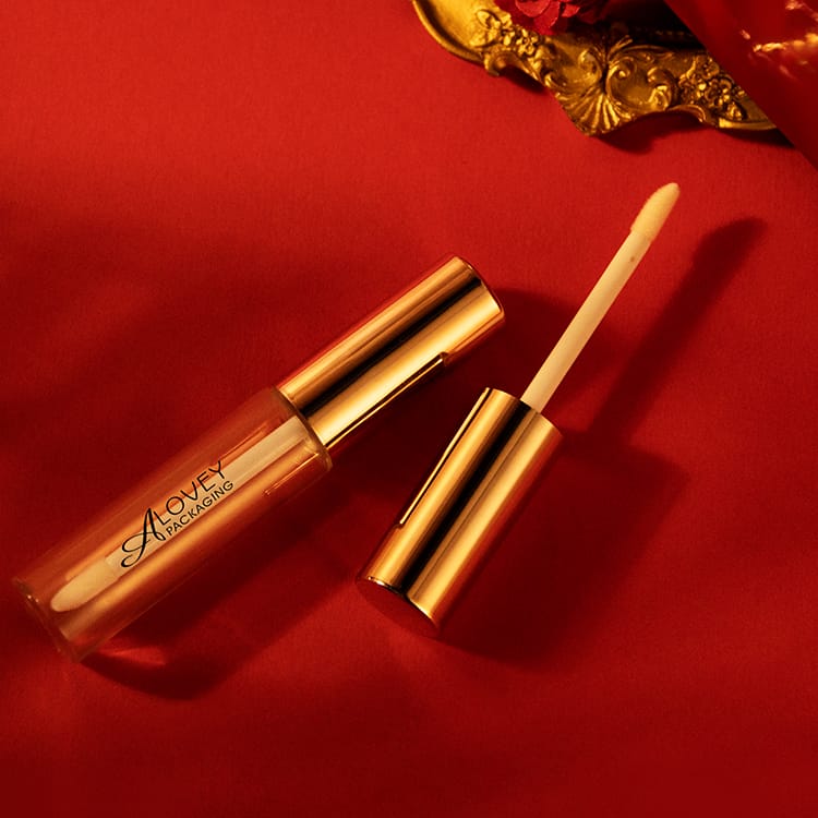 empty plastic lip gloss tube