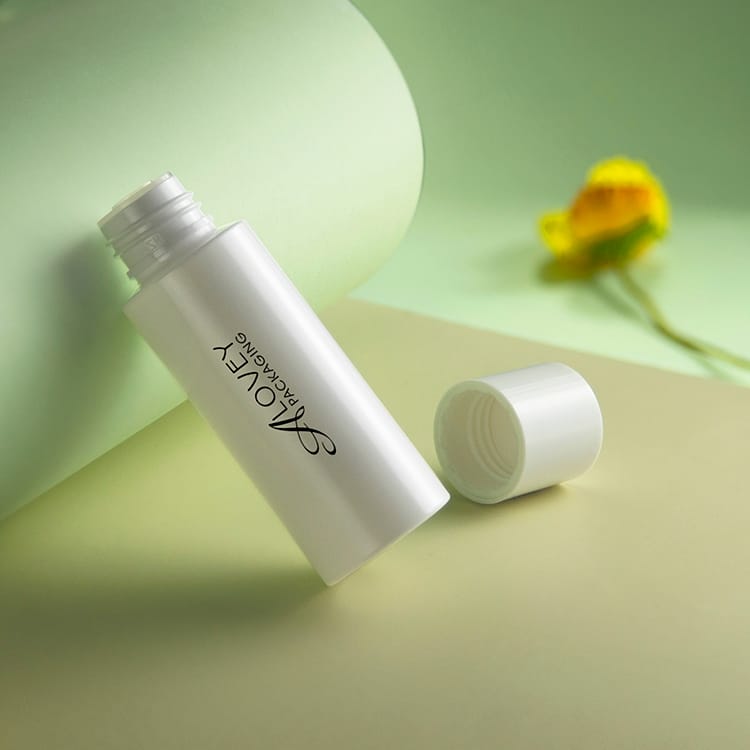 makeup remover blue bottle