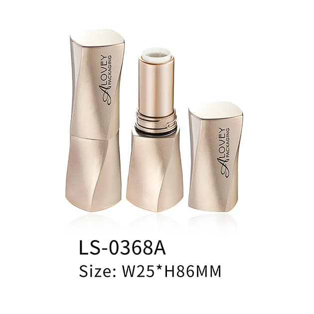 gold lipstick tube